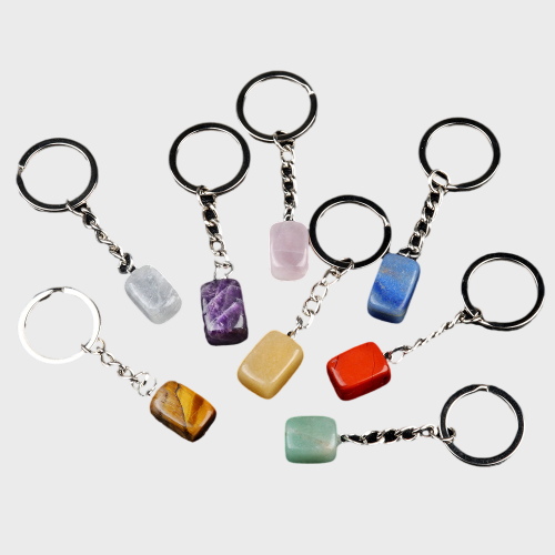 Natural Stone Keychains