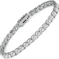 Sterling Silver Tennis Bracelet