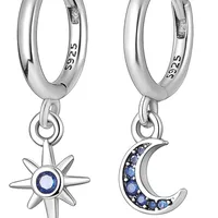 Star Earrings Sterling Silver