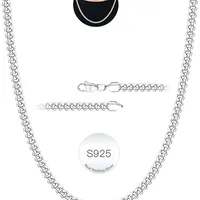 Sterling Silver Chain Mens