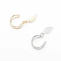 Fashion Women Leaves Ear Cuff Clip Earrings Alloy Alloyen Nhdp136133 main image 4