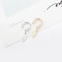 Fashion Women Leaves Ear Cuff Clip Earrings Alloy Alloyen Nhdp136133 main image 5