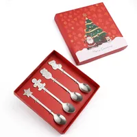 Christmas Cute Cartoon Stainless Steel Festival Tableware 1 Set sku image 18