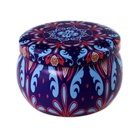 Fashion Plant Tinplate Candle Jar 1 Piece sku image 10