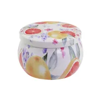 Fashion Plant Tinplate Candle Jar 1 Piece sku image 26