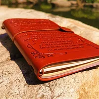 Creative Letter Imitation Leather Stationery Travel Journal Book Notebook main image 3