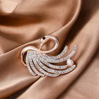 Elegant Heart Shape Flower Butterfly Imitation Pearl Alloy Rhinestone Women's Brooches sku image 13