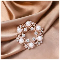 Elegant Heart Shape Flower Butterfly Imitation Pearl Alloy Rhinestone Women's Brooches main image 5