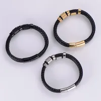 Fashion 304 Stainless Steel No Inlaid 18K Gold Plated Men'S main image 5