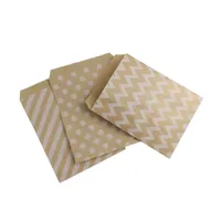 Simple Style Stripe Polka Dots Kraft Paper Food Packaging Bag main image 3