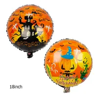 Halloween Pumpkin Bat Skull Aluminum Film Party Balloons sku image 2