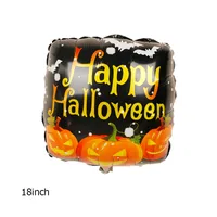 Halloween Pumpkin Bat Skull Aluminum Film Party Balloons sku image 4