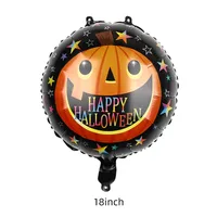 Halloween Pumpkin Bat Skull Aluminum Film Party Balloons sku image 10