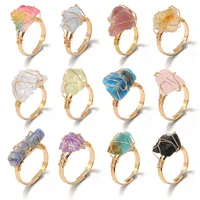 Fashion Irregular Crystal Rings 1 Piece main image 4