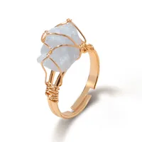 Fashion Irregular Crystal Rings 1 Piece sku image 2