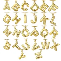 304 Stainless Steel 18K Gold Plated Simple Style Commute Plating Letter main image 6