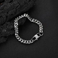 Hip-hop Rock Punk Geometric Stainless Steel Plating Men's Bracelets main image 3