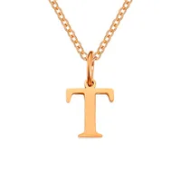 Stainless Steel Titanium Steel Simple Style Classic Style Plating Letter Pendant Necklace sku image 63