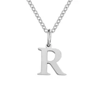 Stainless Steel Titanium Steel Simple Style Classic Style Plating Letter Pendant Necklace sku image 14