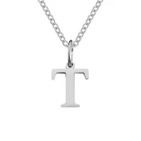 Stainless Steel Titanium Steel Simple Style Classic Style Plating Letter Pendant Necklace sku image 16