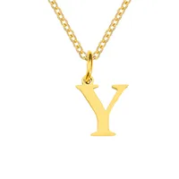 Stainless Steel Titanium Steel Simple Style Classic Style Plating Letter Pendant Necklace sku image 72