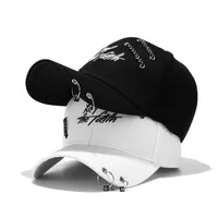 Unisex Classic Style Letter Flat Eaves Baseball Cap main image 5