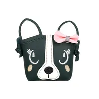 Women's Mini Pu Leather Animal Cute Square Magnetic Buckle Crossbody Bag main image 2