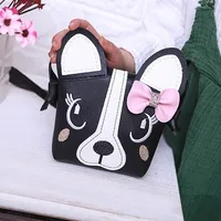 Women's Mini Pu Leather Animal Cute Square Magnetic Buckle Crossbody Bag main image 4