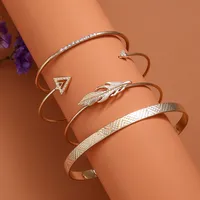 Casual Infinity Leaves Butterfly Stainless Steel Metal Plating Hollow Out Inlay Artificial Pearls Rhinestones Zircon Unisex Bracelets Bangle sku image 13