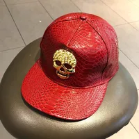 Unisex Punk Cross Dollar Skull Rhinestone Baseball Cap sku image 3