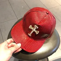 Unisex Punk Cross Dollar Skull Rhinestone Baseball Cap sku image 11