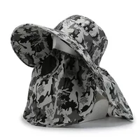 Women's Casual Camouflage Big Eaves Sun Hat main image 5