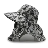 Women's Casual Camouflage Big Eaves Sun Hat main image 3