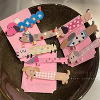 Cute Dog Arylic Hair Clip main image 1