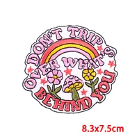 Simple Style Classic Style Commute Letter Embroidery Thread Cloth Sticker 1 Piece main image 2