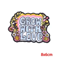 Simple Style Classic Style Commute Letter Embroidery Thread Cloth Sticker 1 Piece main image 5