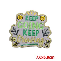 Simple Style Classic Style Commute Letter Embroidery Thread Cloth Sticker 1 Piece sku image 1