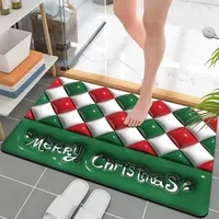 Casual Santa Claus Christmas Socks Letter Diatom Ooze Carpet Bathing sku image 45