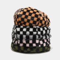 Women's Modern Style Classic Style Lattice Eaveless Beret Hat main image 4