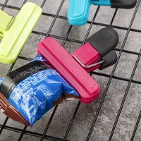 Strong Plastic Sealing Clip Food Preservation Plastic Bag Sealing Food Bag Clip  Tea Moisture-proof Sealing Clip main image 2