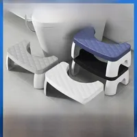 Toilet Stool Thickened Household Bathroom Non-slip Stool Footstool Children Elderly Toilet Stool Bathroom Foot main image 2