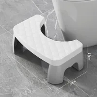 Toilet Stool Thickened Household Bathroom Non-slip Stool Footstool Children Elderly Toilet Stool Bathroom Foot sku image 2