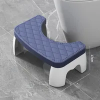 Toilet Stool Thickened Household Bathroom Non-slip Stool Footstool Children Elderly Toilet Stool Bathroom Foot sku image 3