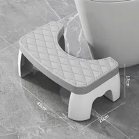 Toilet Stool Thickened Household Bathroom Non-slip Stool Footstool Children Elderly Toilet Stool Bathroom Foot sku image 4