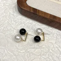 1 Pair Casual Commute Round Plating Alloy Ear Studs main image 7