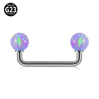 1 Piece Eyebrow Studs Casual Elegant Vacation Geometric G23 Titanium main image 5