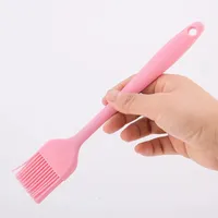 Direct Silicone Oil Brush Barbecue Brush High Temperature Resistant Integrated Brush Baking Tools Scraper Household Silicone Brush Trumpet main image 3