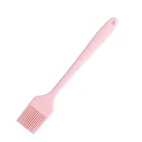 Direct Silicone Oil Brush Barbecue Brush High Temperature Resistant Integrated Brush Baking Tools Scraper Household Silicone Brush Trumpet sku image 1