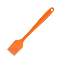 Direct Silicone Oil Brush Barbecue Brush High Temperature Resistant Integrated Brush Baking Tools Scraper Household Silicone Brush Trumpet sku image 3