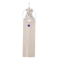 Retro Classic Style Eye Cotton Pendant Dreamcatcher Wall Art sku image 1